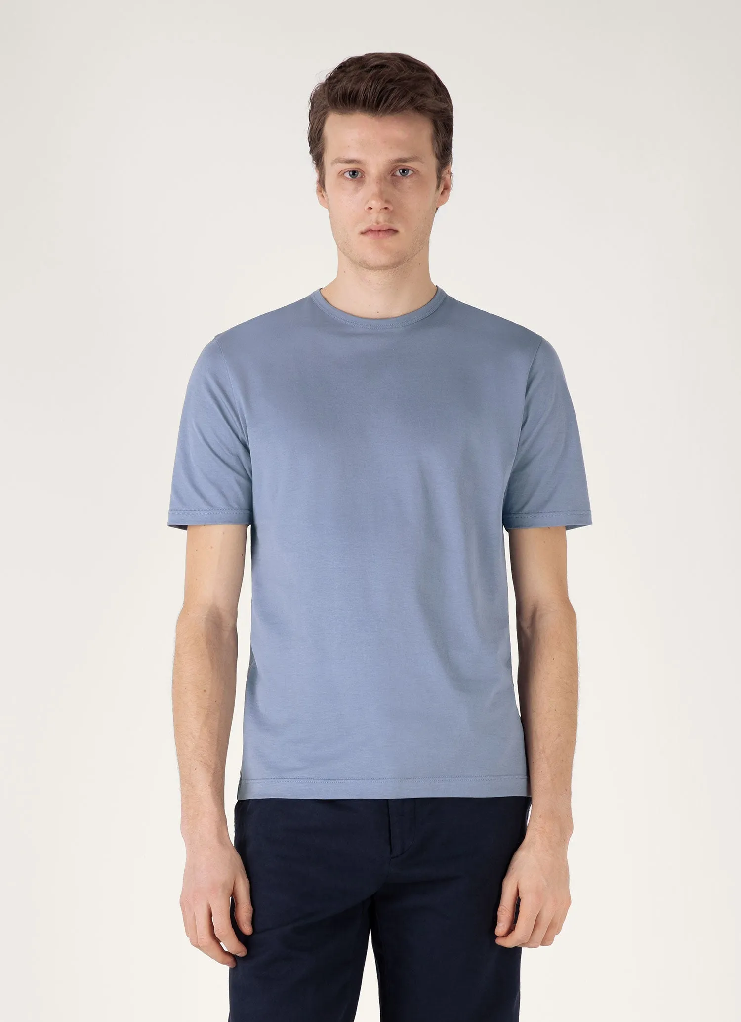 Men's Classic T-shirt in Vintage Blue Stylish Wearable