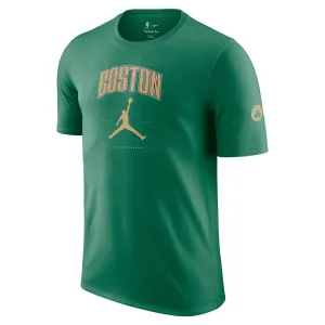 Quick Dry Material No Resistance Nike Boston Celtics Essential Men's Jordan NBA T-Shirt