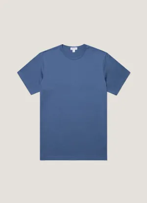 AllDay Comfort Men's Classic T-shirt in Soft Denim