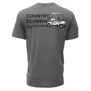 Hooey Men's Easy Ridin' Graphic Tee in Steel Grey Unisex Core