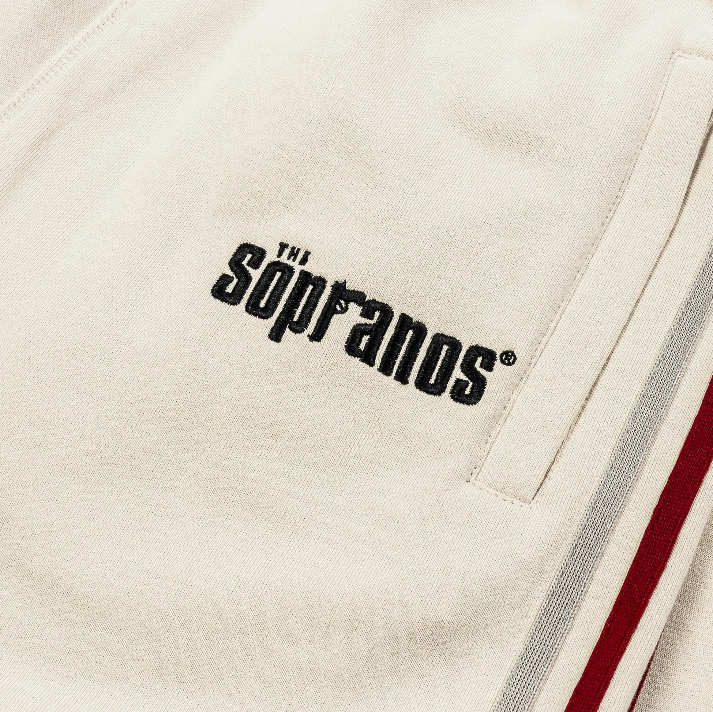 Freedom Move Active Appeal SP x Sopranos Bada Bing Straight Mens Pants (Beige/Red)