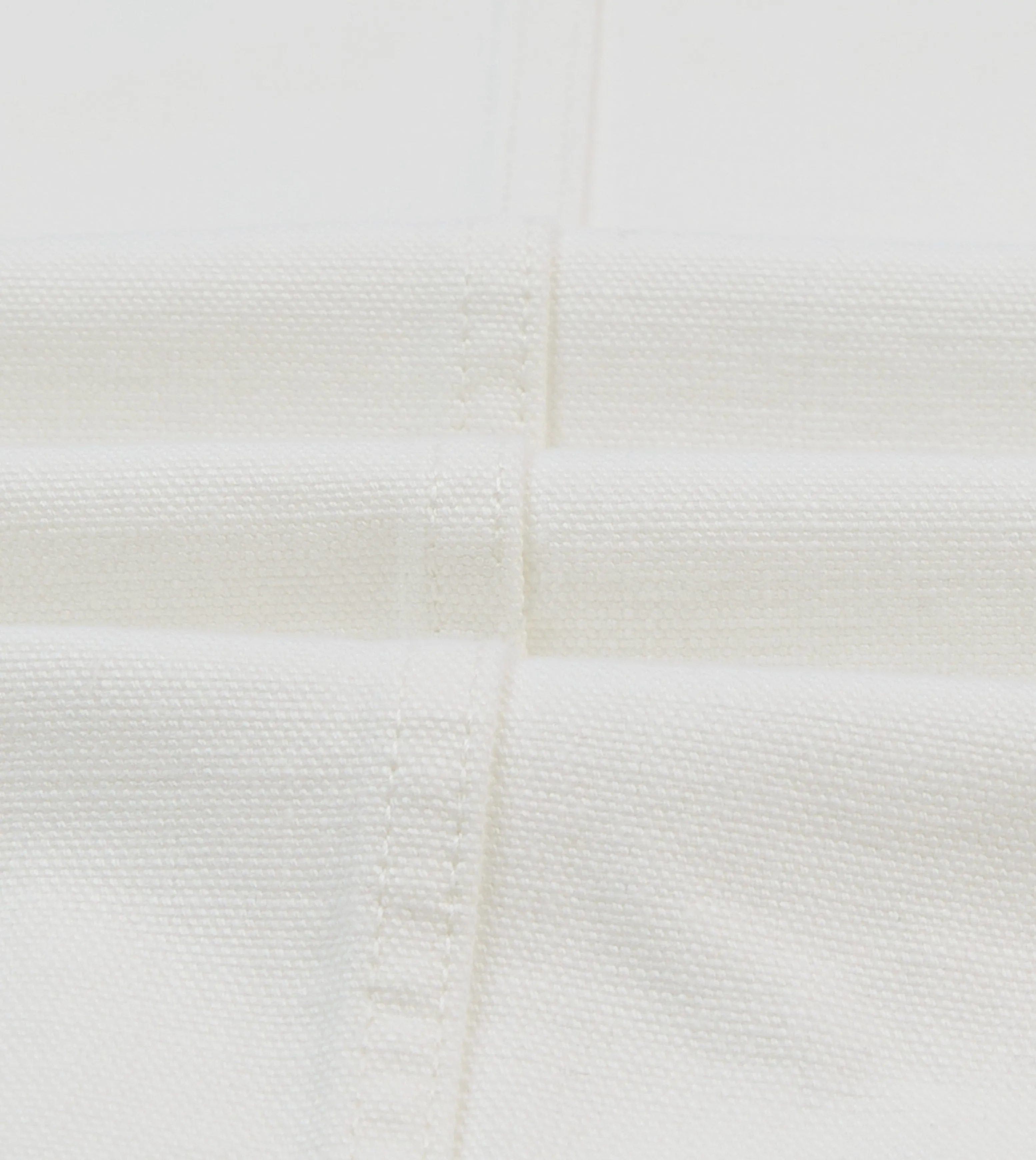 PocketPlacement Contoured Silhouette Ecru Cotton Canvas Work Jacket