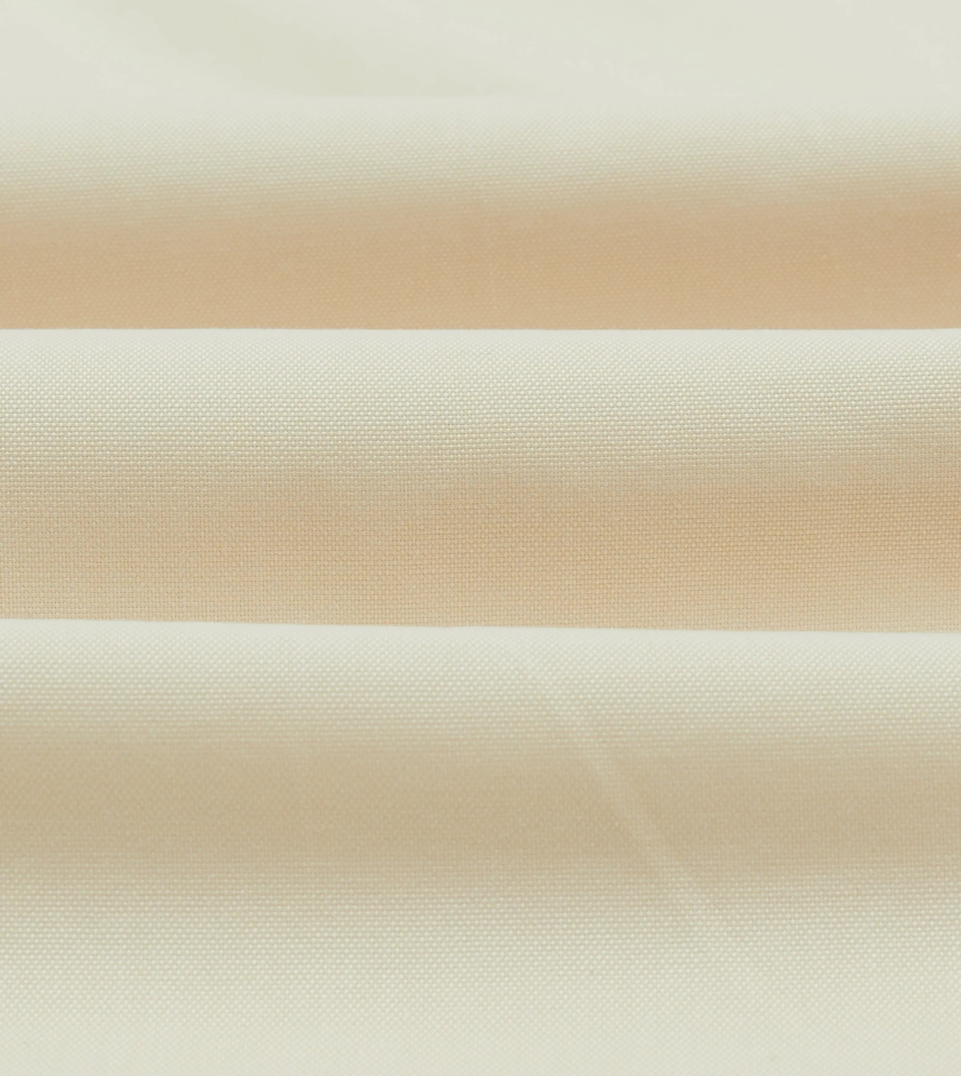 Ecru Pinpoint Oxford Cotton Cloth Button-Down Shirt Casual Style Wear Casual Layer Wear