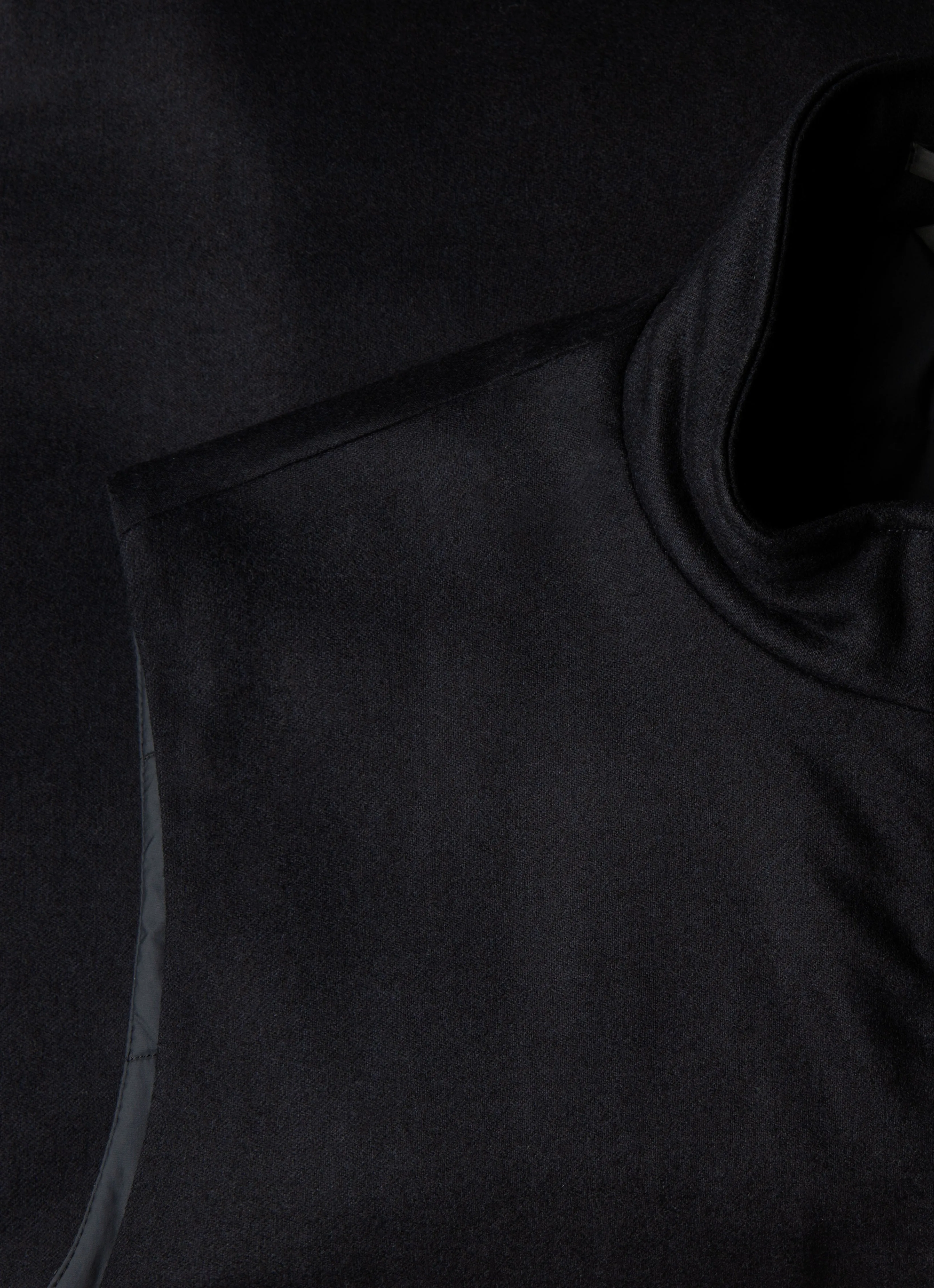 Men's Wool Cashmere Gilet in Navy Basic Layers