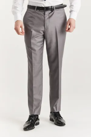 Sustainable Fabric Body Aligned Edward - Men's Grey Trousers