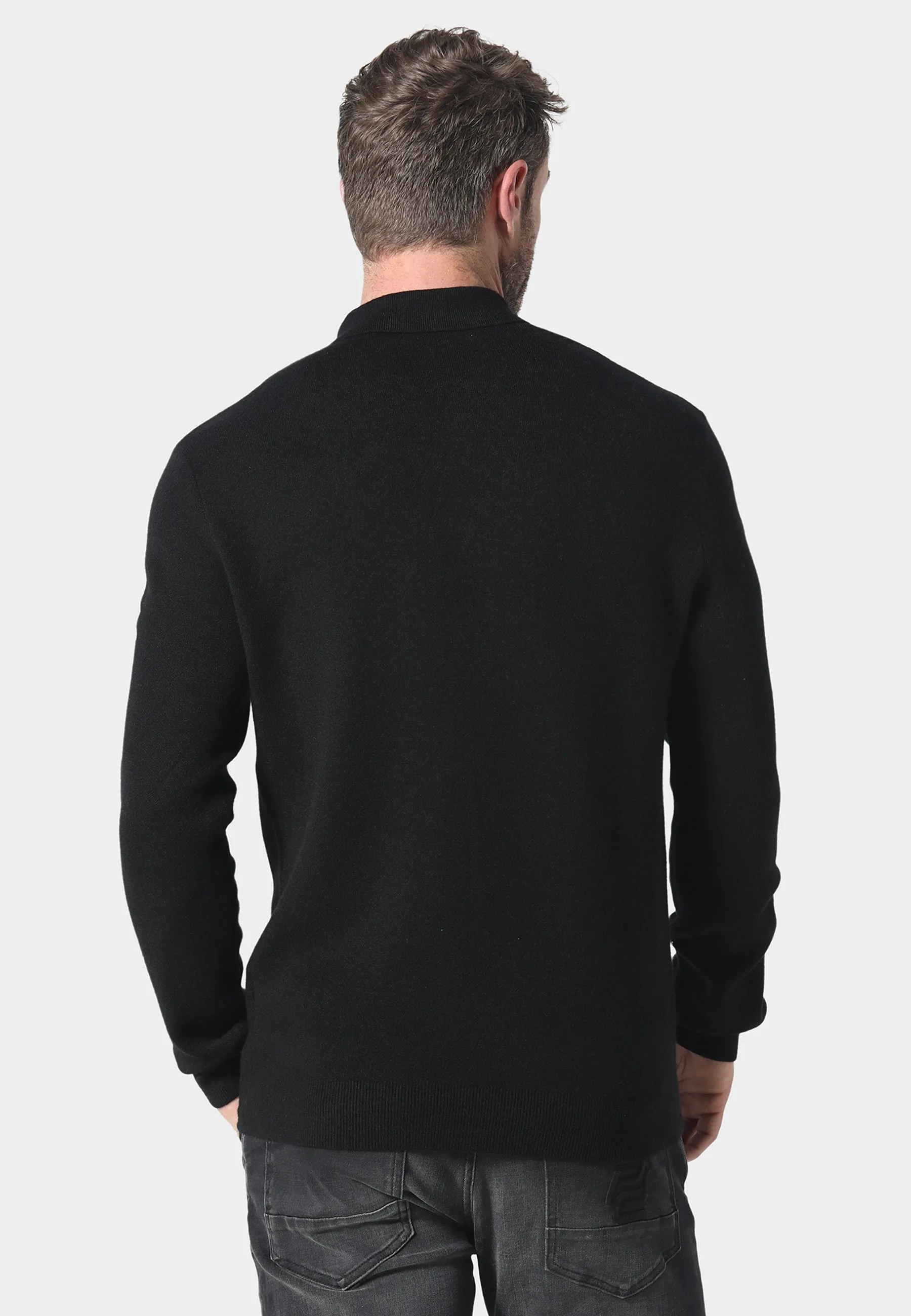Easy Fit Harlem Black Knitwear