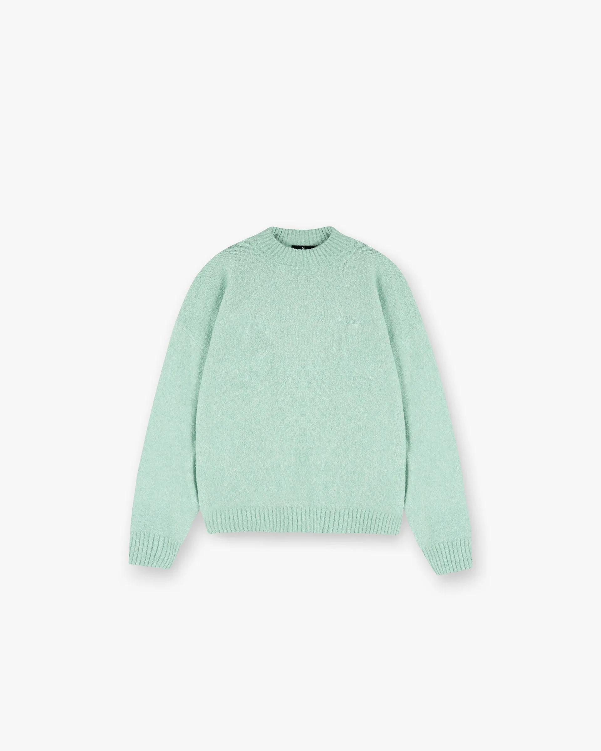 Soft Palette Marled Knit Jumper - Matcha