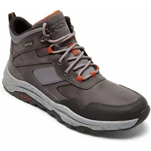 Rockport XCS Pathway Boots Mens  Steel Gray Waterproof Mid Top Hiking JOBB865 Classic Luxury Smart Tread
