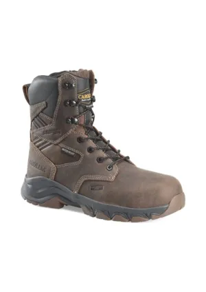 Men's Subframe 8" Composite Toe Work Boots In Brown Movement Control