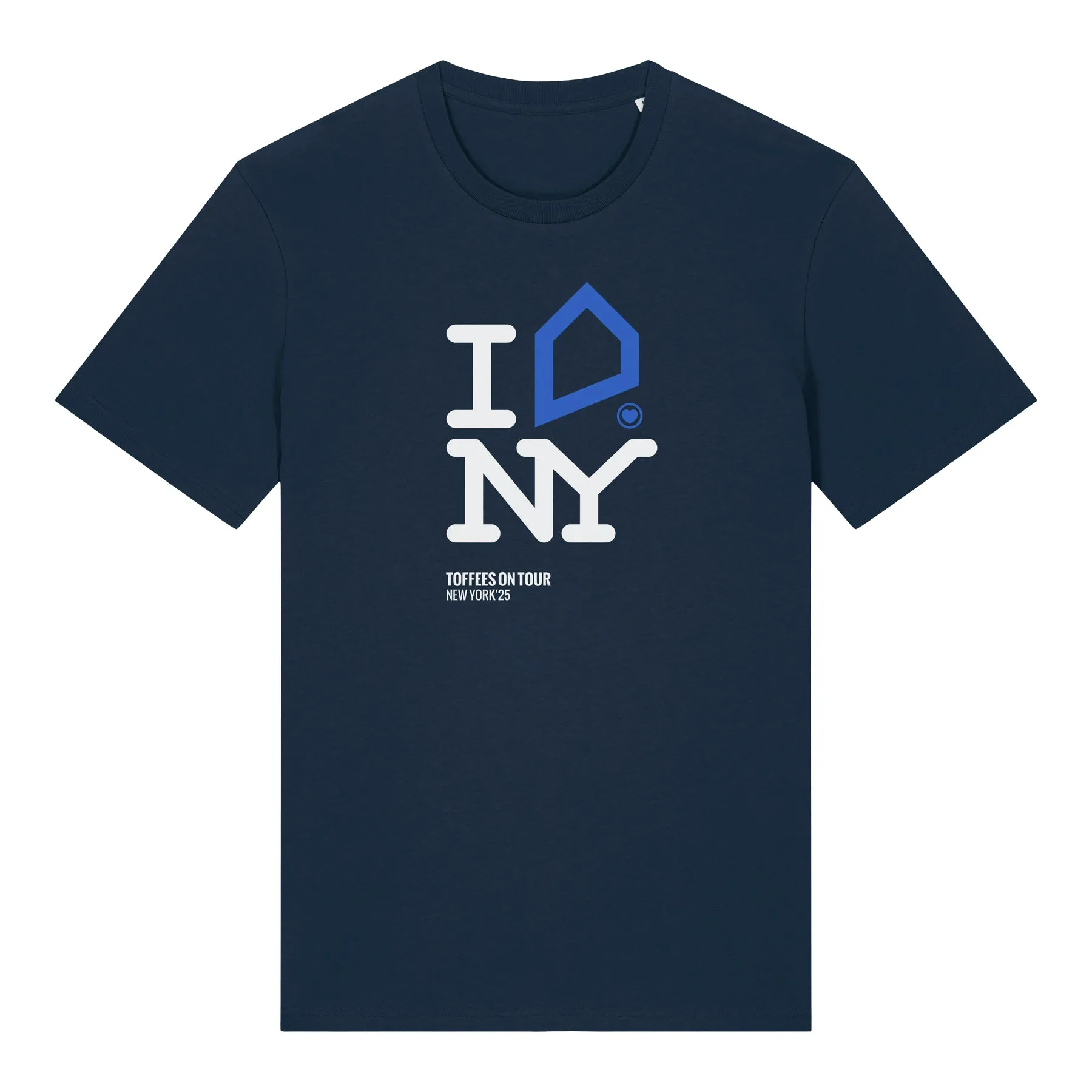 Lovin' NY Block Logo USA Tour Tee Crew neck classic Fit Comfort