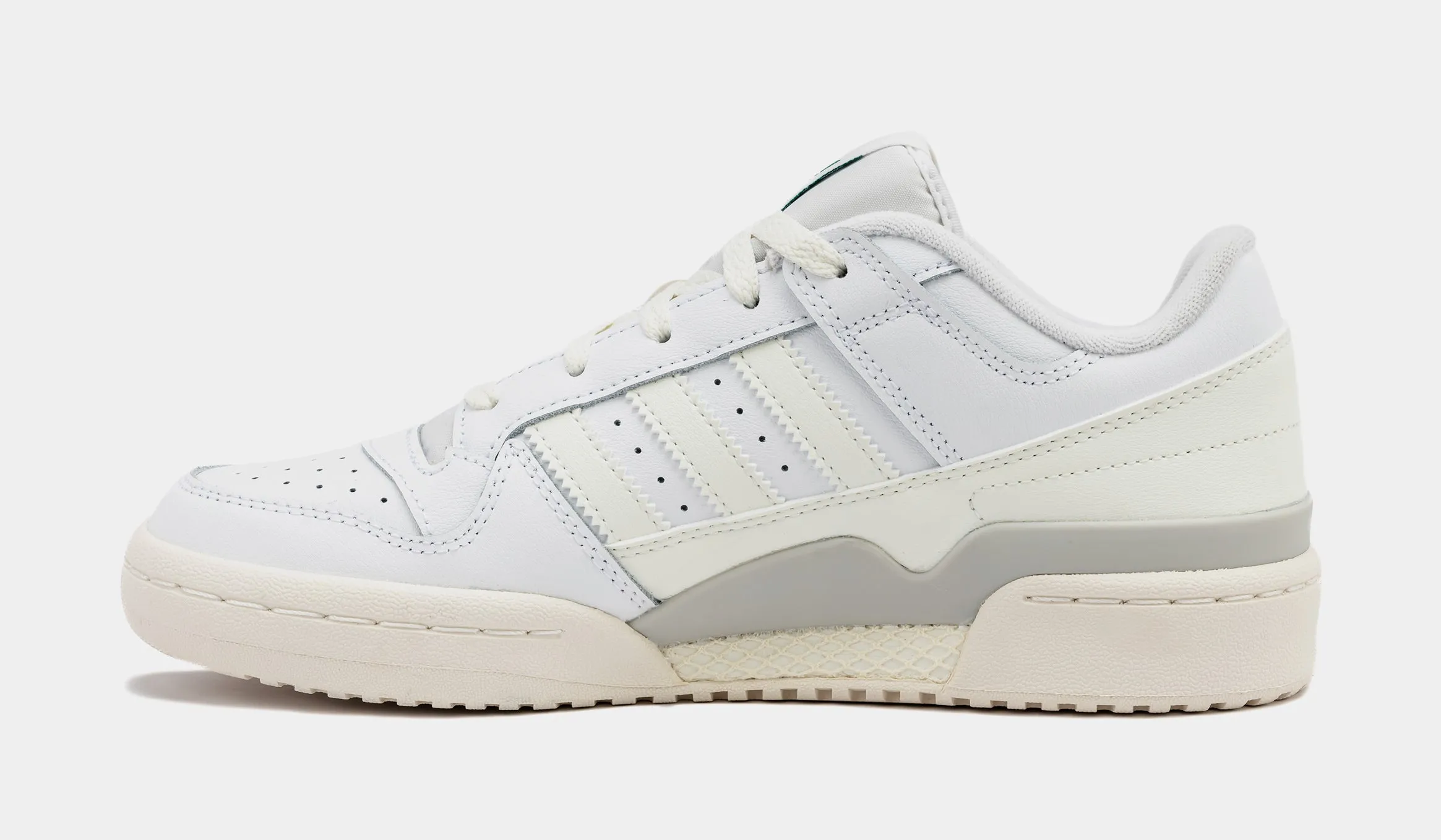 Shoe Palace Exclusive Forum Low Mens Basketball Shoes (White/Green) Responsive Bounce Tech