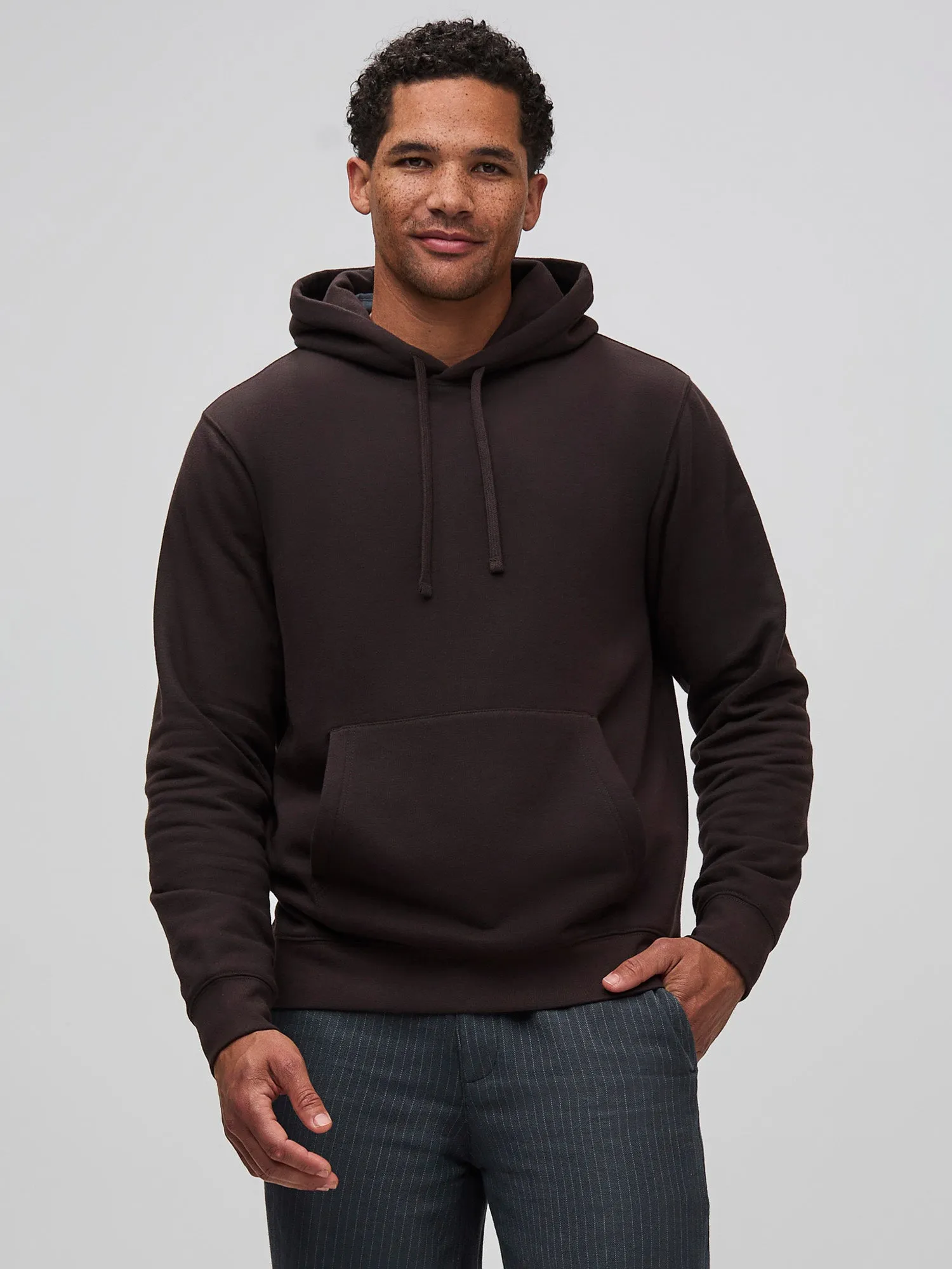 Espresso Pullover Hoodie product loop stability