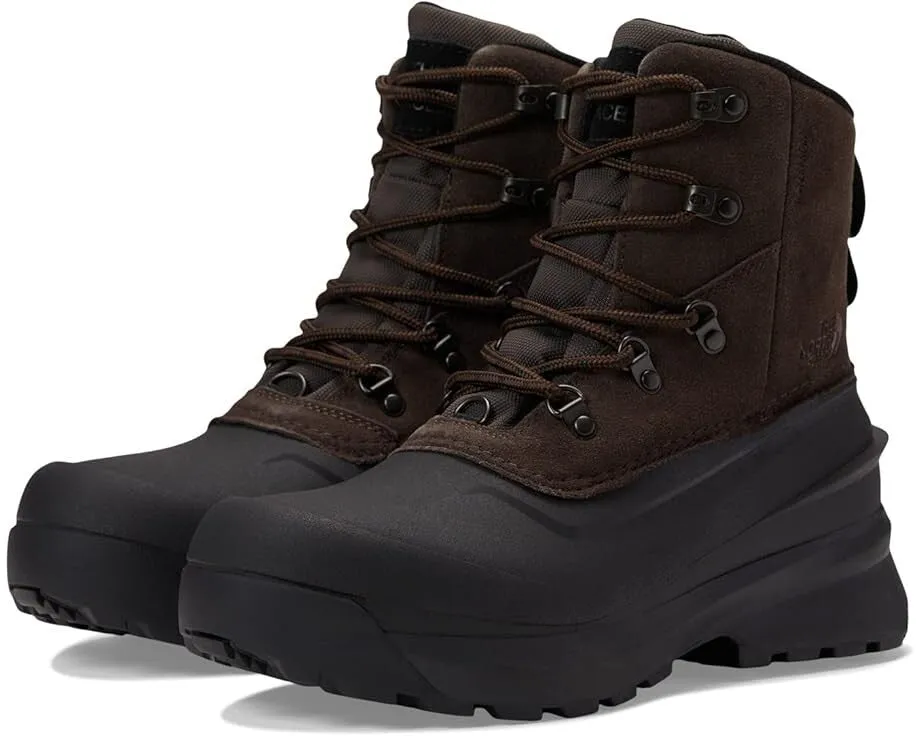 Premium Material Platform Sole The North Face Chilkat V Lace Boot Mens  Brown Leather Waterproof ZOGG599