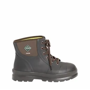 Season Wear Comfortable Wear Men's Classic Plain Toe Work Boots In Brown