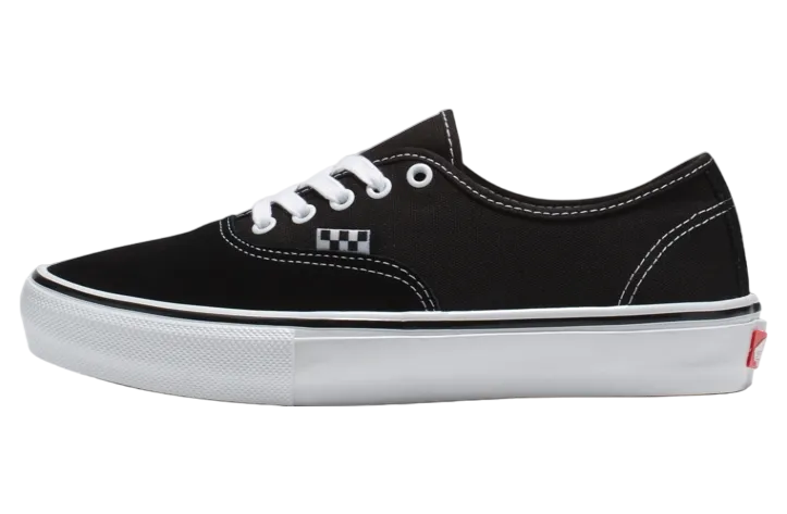Flexible form Light Pace Vans - Skate Authentic (Black/White)