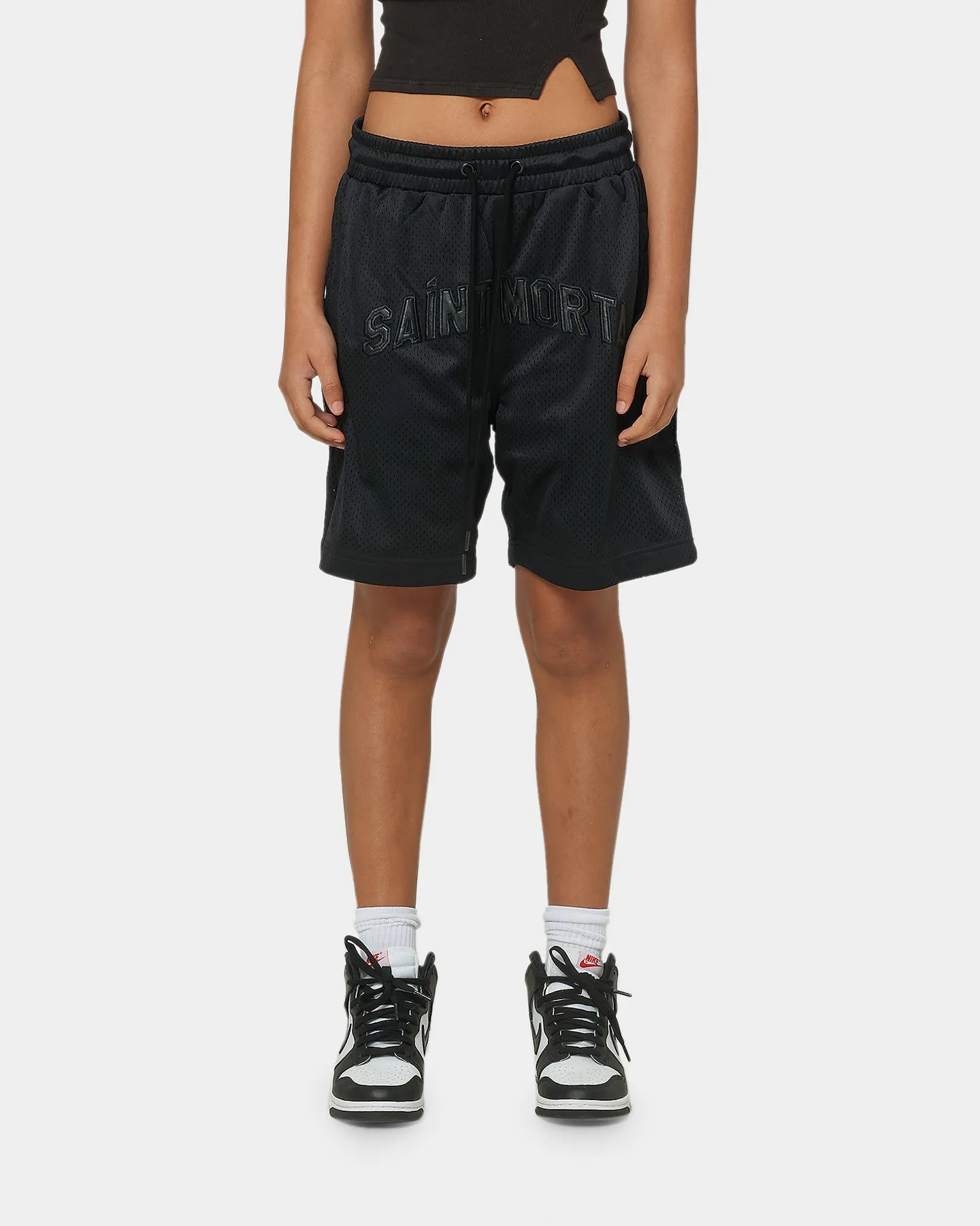 Pilates wear Saint Morta Kingdom Basketball Shorts Black