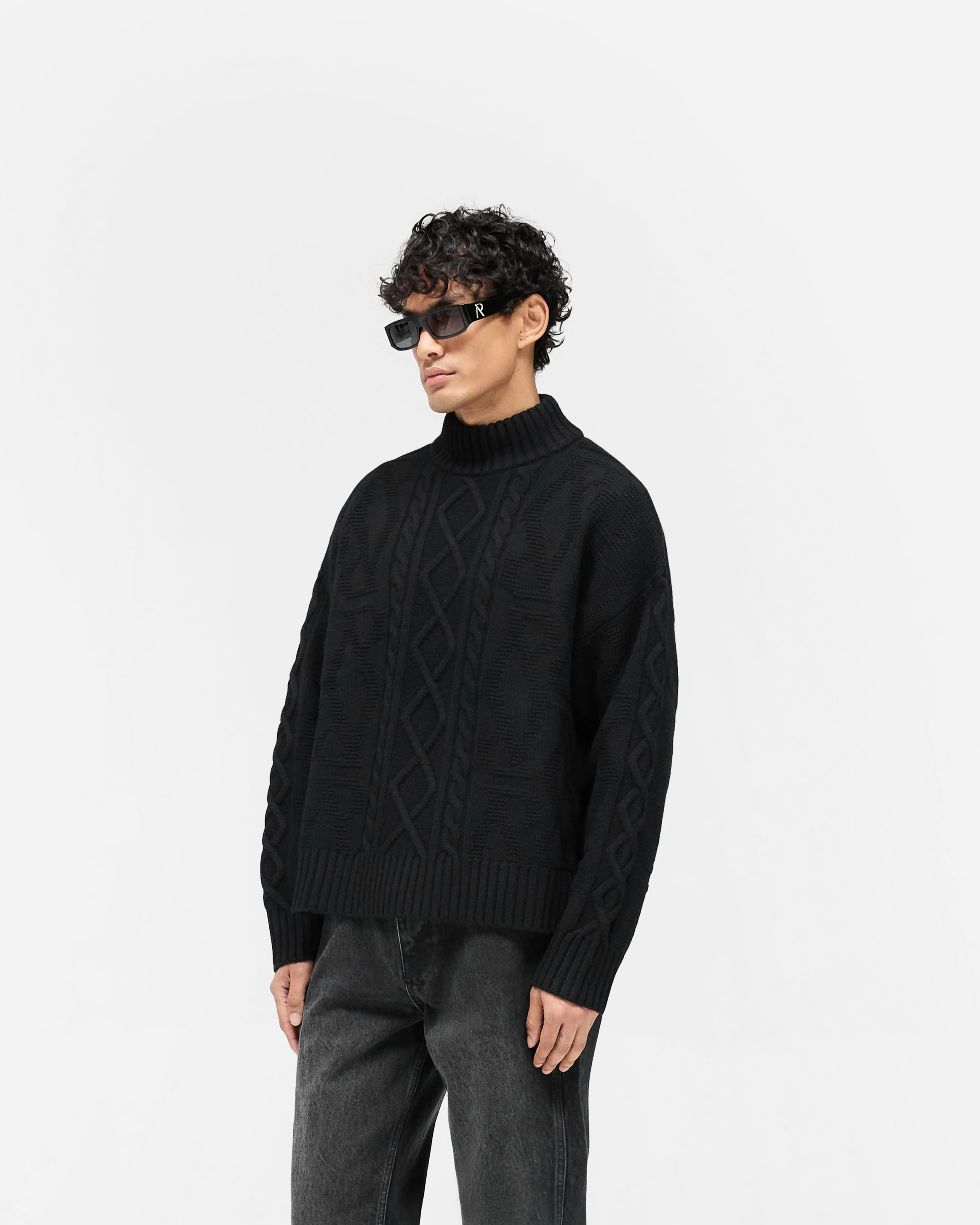 Subtle Elegance Gallagher Knit - Black