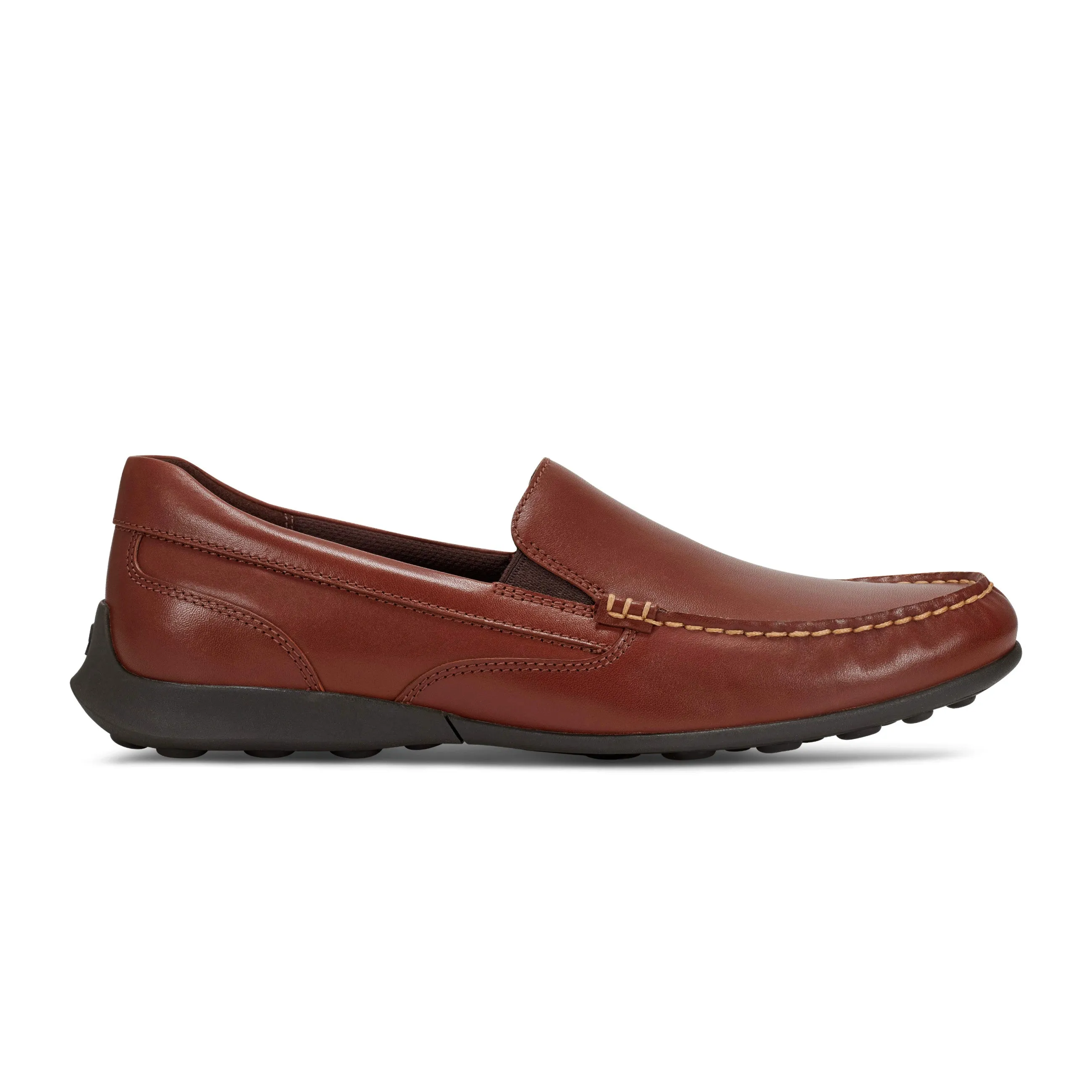 Rockport X Reebok Men's DMX? Dudley Casual Slip-on Flat Loafers Leather Trim