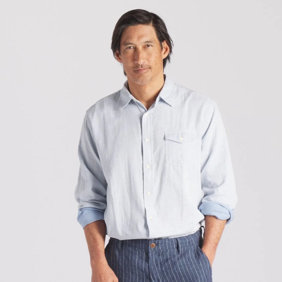 Cycling endurance Hammond Double Cloth Shirt - Blue Chambray