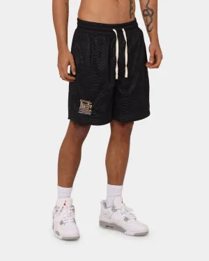 Goat Crew Serpent Ball Shorts Black Chill Vibes Fit Anti Slip Waist Grip