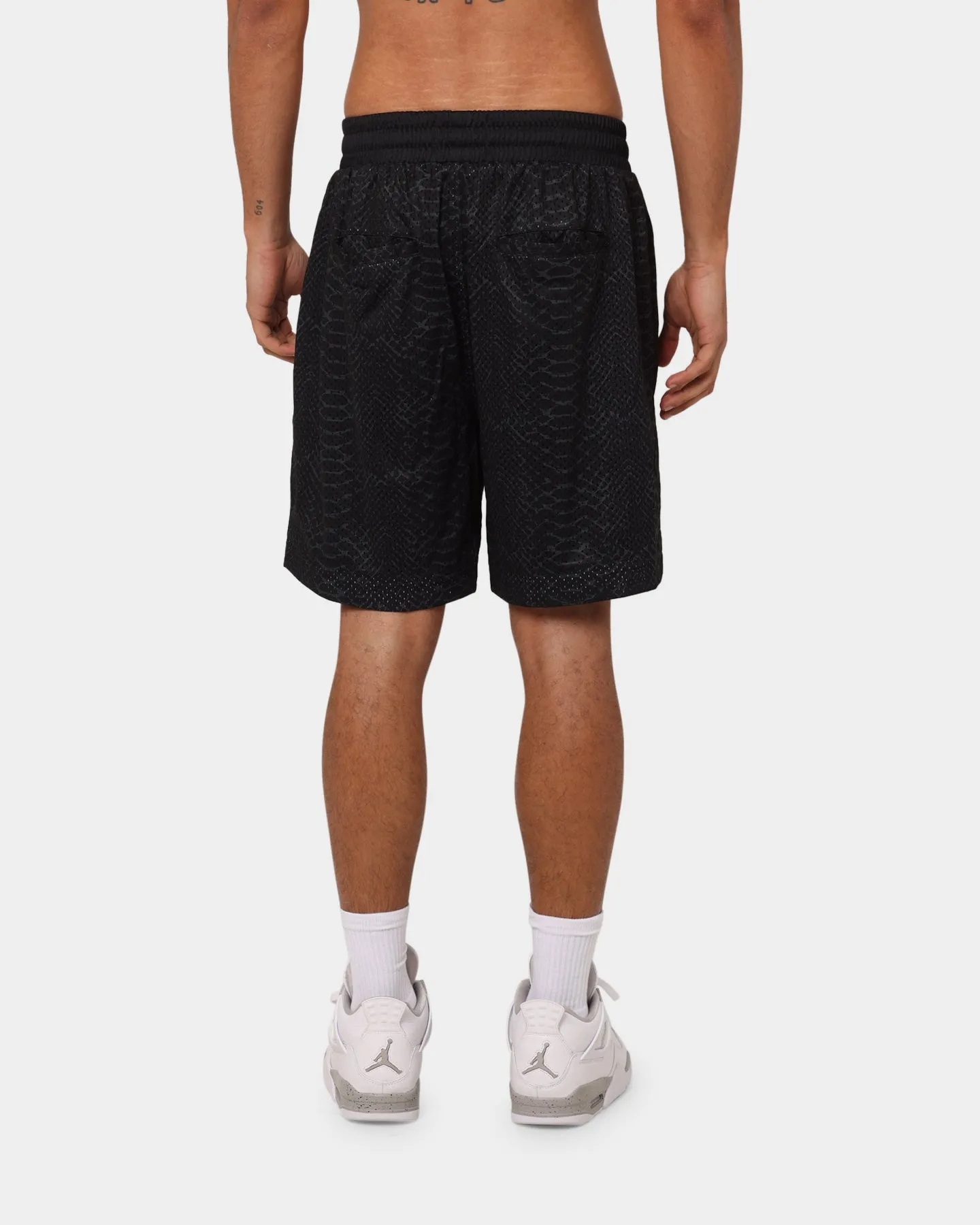 Non Restrictive Movement Goat Crew Serpent Ball Shorts Black