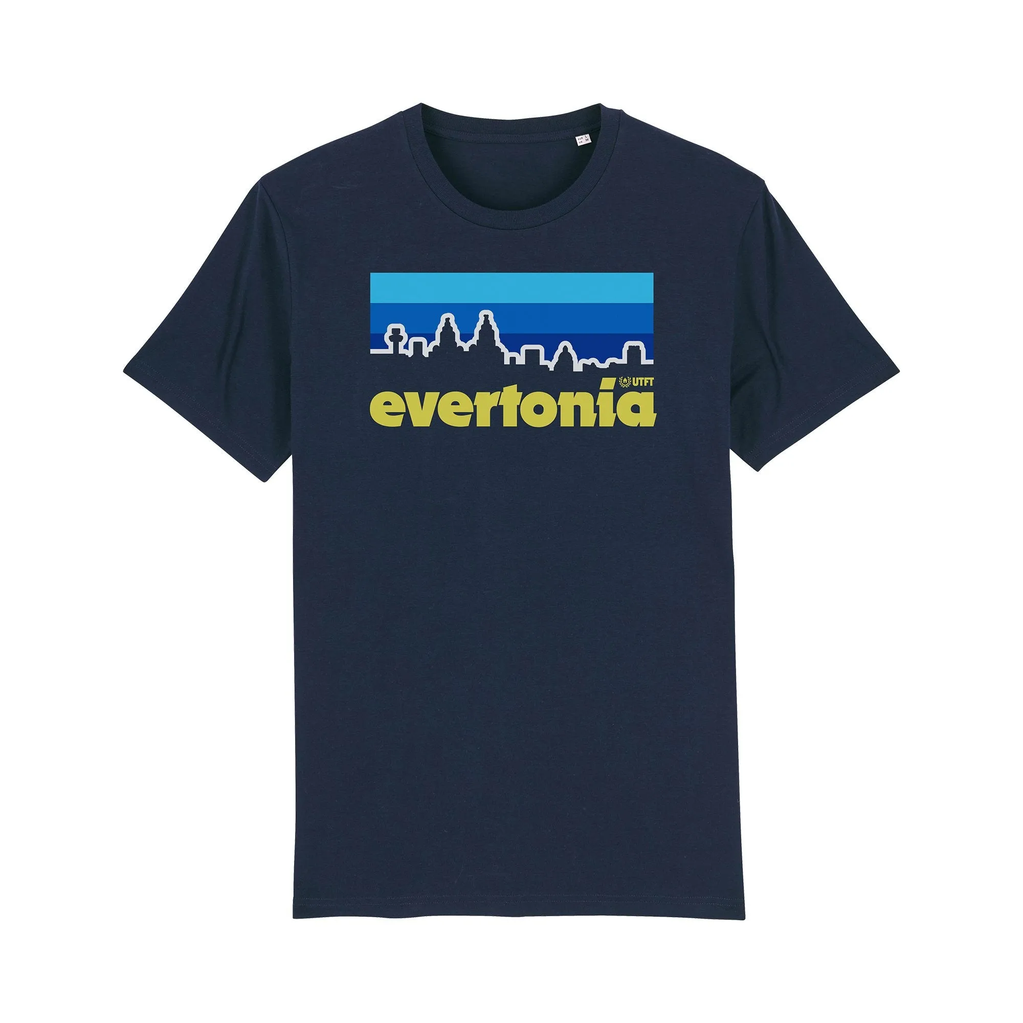 Soft Touch Texture Evertonia Skyline Tee