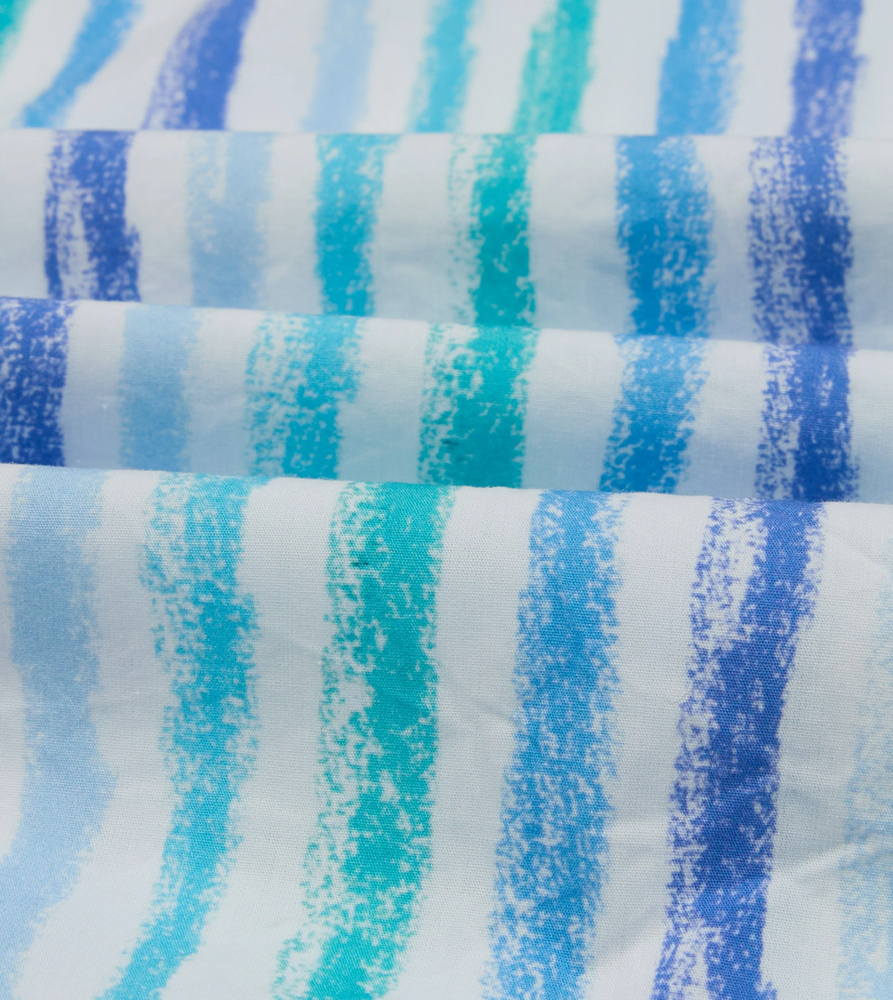 Heathered Texture Michael McGregor for Drake's Stripe Camp Collar Shirt