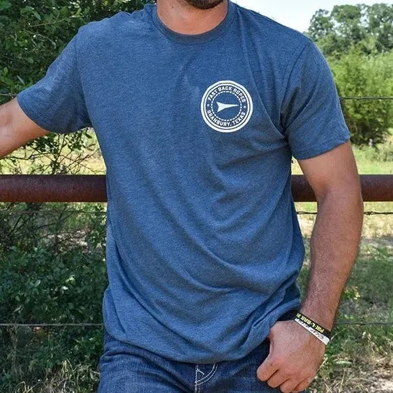 Fast Back Men's Logo T-Shirt elastic waistband