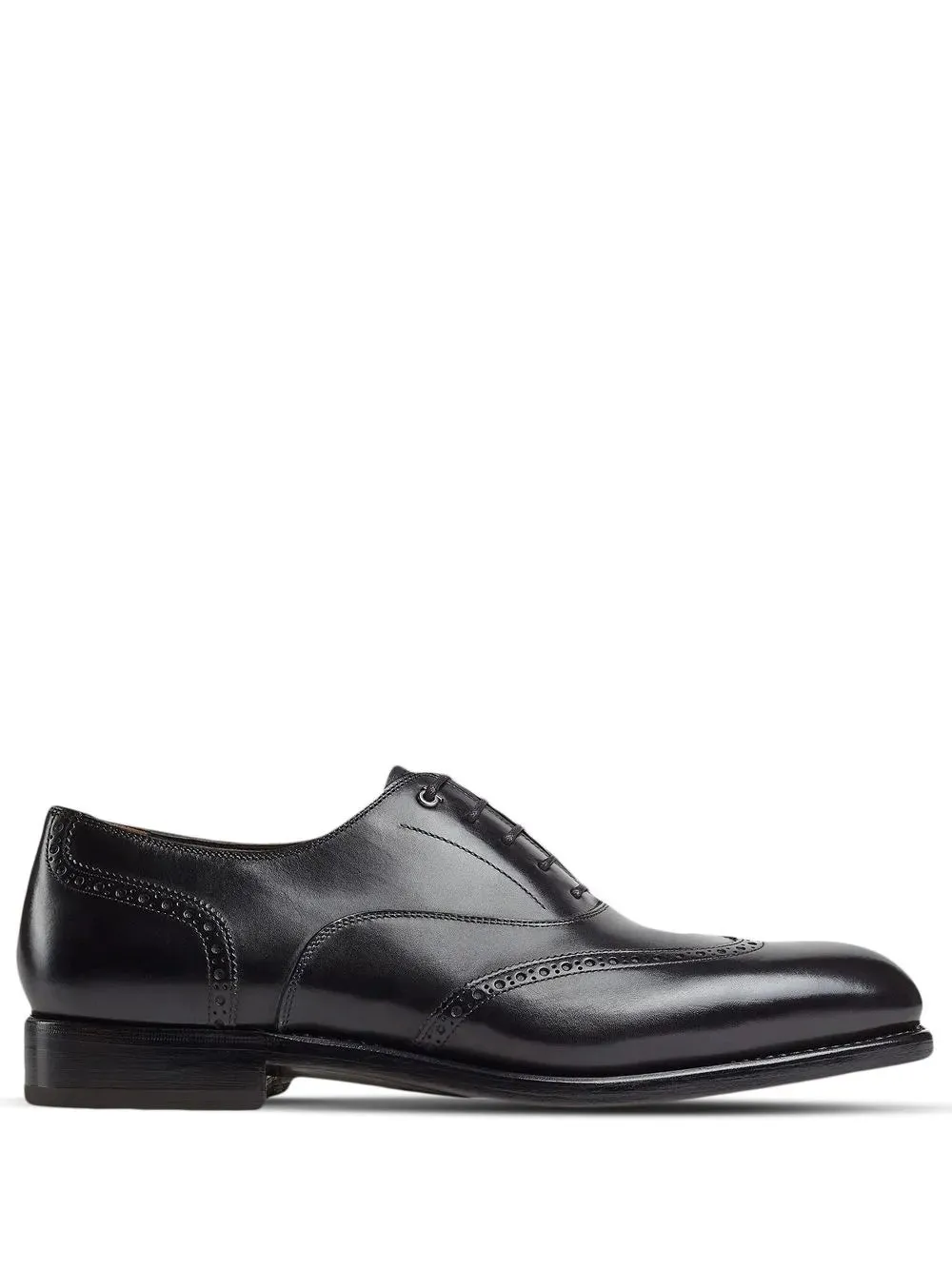 All Step Walking Routine Ferragamo Gancini Leather Oxford Shoes