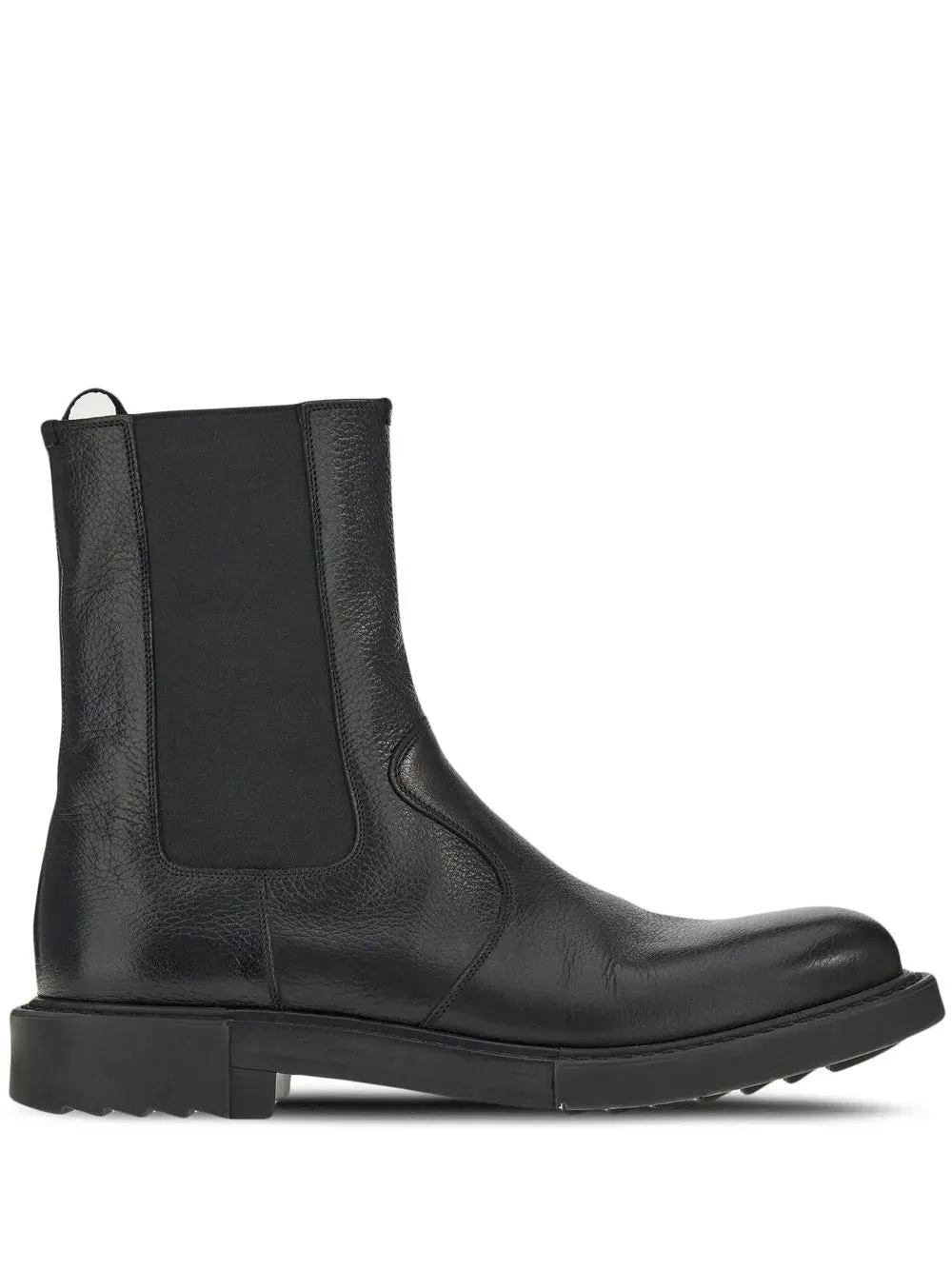 Ferragamo Leather Chelsea Boots Base Shade Quick Return