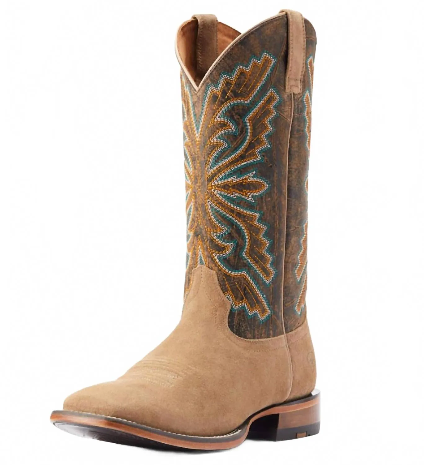 Men's Western Boot In Earth Cool Weather Consistent Pace