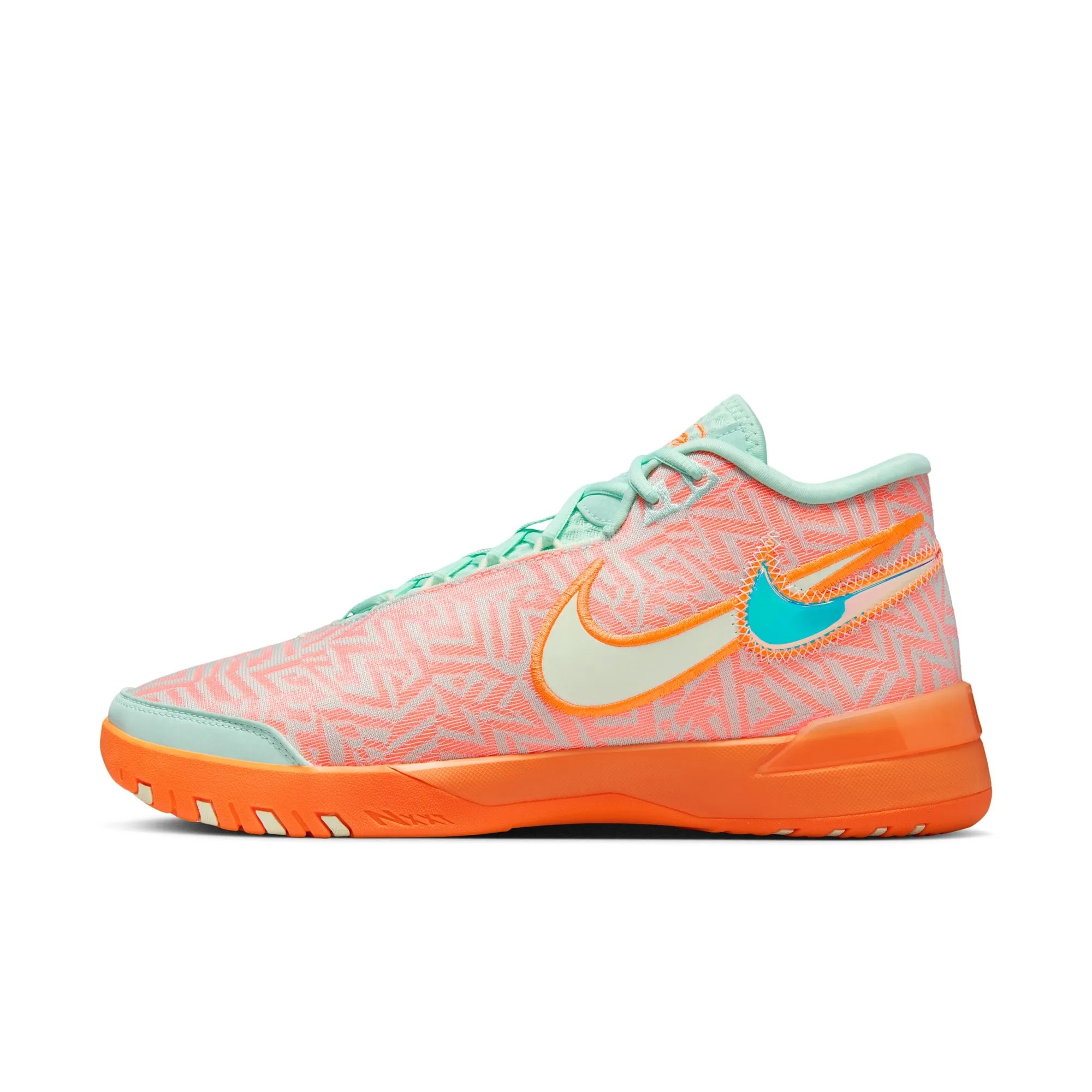 Comfort Run Rolling Motion Tech Nike Zoom LeBron NXXT Genisus EP 'Mint Foam Bright Citrus'