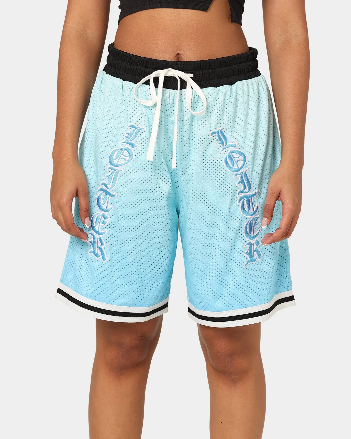 Loiter Script Ball Shorts Blue Movement Ready