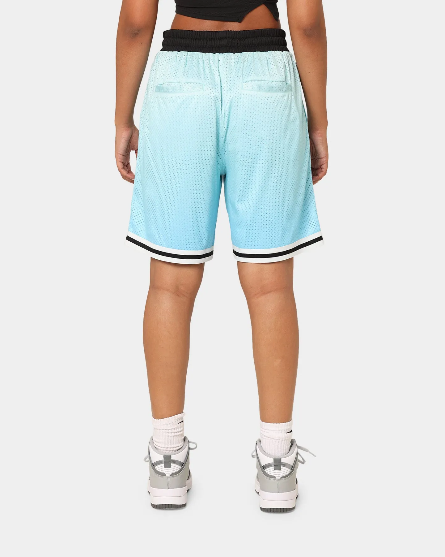 Loiter Script Ball Shorts Blue LightweightFabric