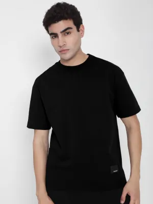 Modern Sneakers Men's Black Regular Fit T-Shirt