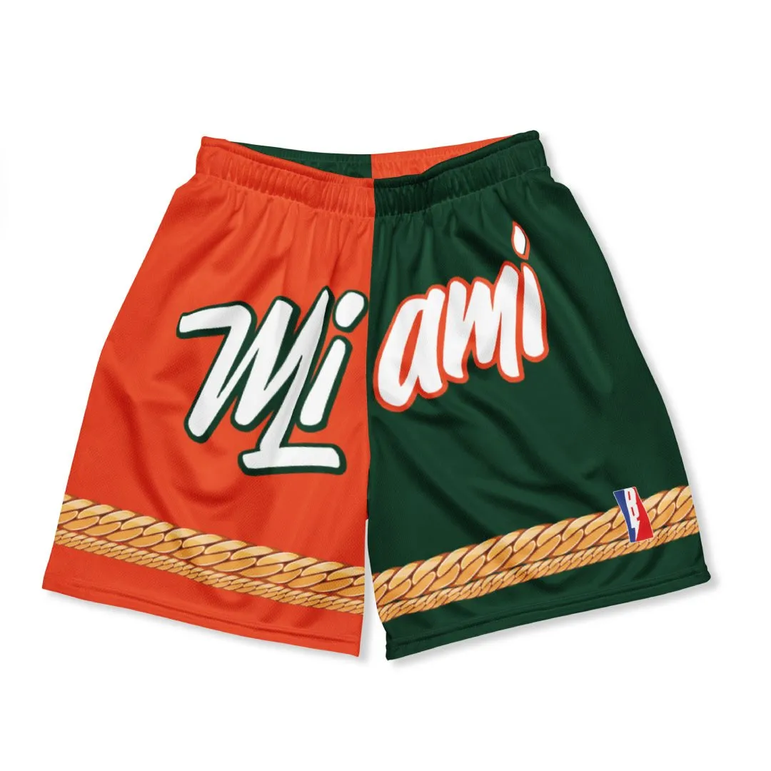 OdorControlTech Soft Layers MIAMI STYLE CUBAN LINK CANES SHORTS