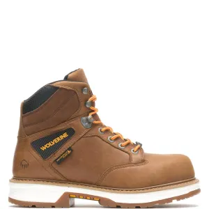 Men's Hellcat Ultraspring 6 Inch Boots In Beeswax Versatile Shoes Quiet Walkway