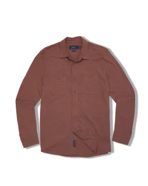 Flex Everyday Knit Shirt - Marron Stain Resistant