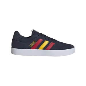adidas Originals VL Court 3.0 Shoes | Legend Ink-Better Scarlet-Bold Gold | Men's Quick Release Lightweight foam midsole