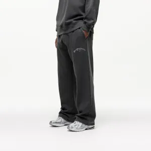 Relaxed Destination Washed Grey Sweatpants Comfy Texture TearResistantMaterial