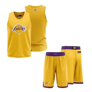 NBA LAKERS BASIC SET - YELLOW Refined fit