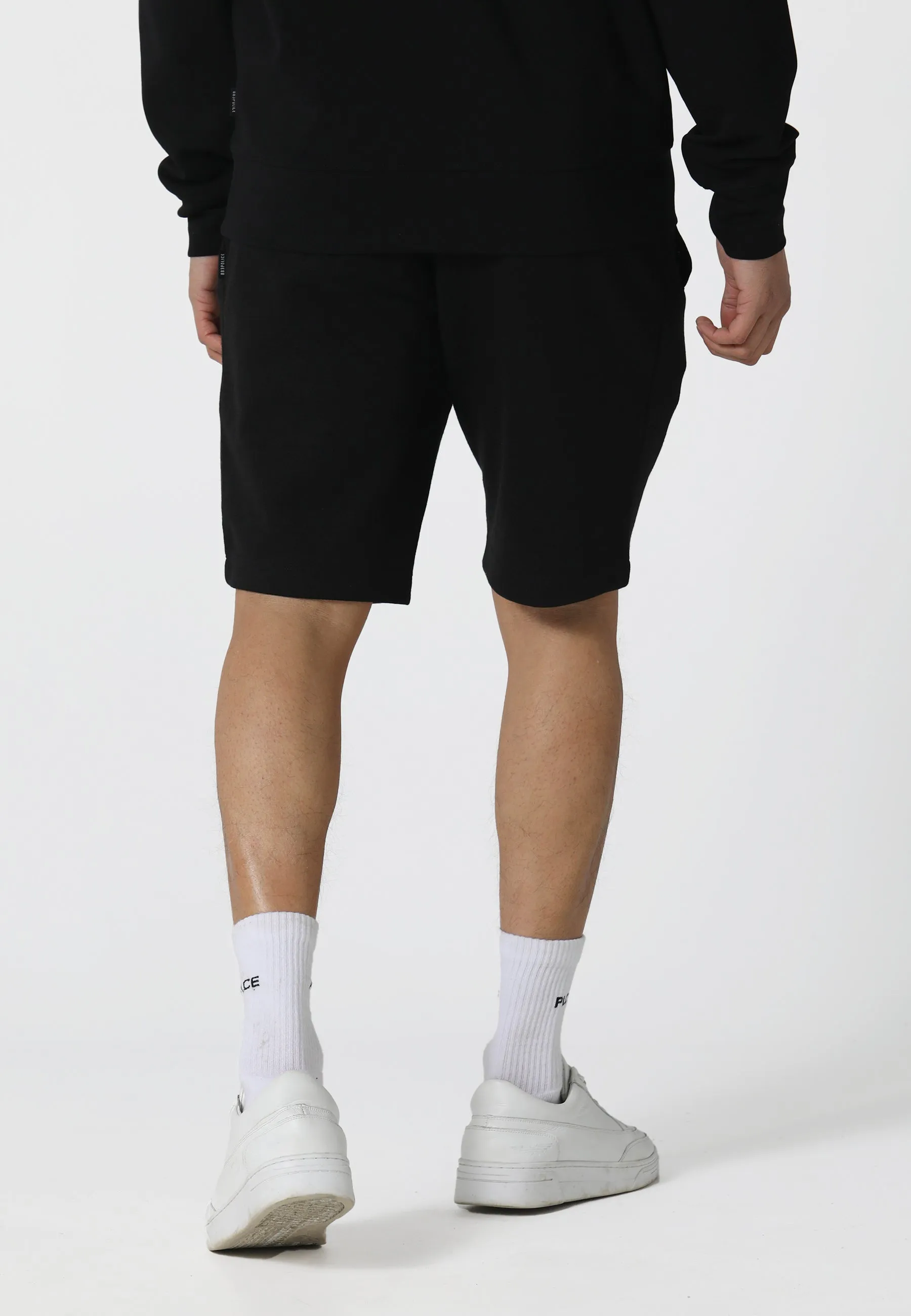 Concert wear Fleeton Black Jog Shorts