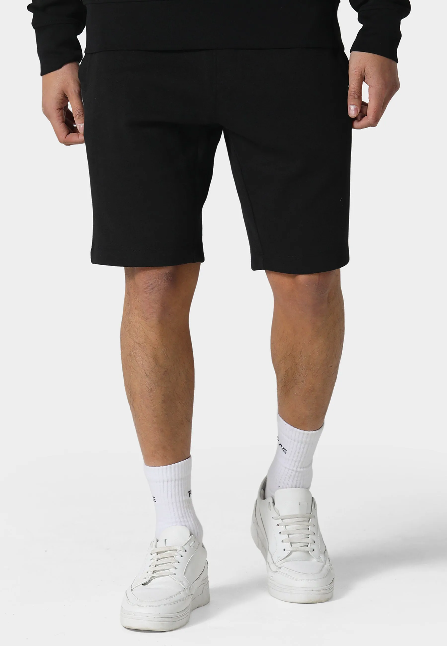 Flexibility Built-In budget-friendly Fleeton Black Jog Shorts