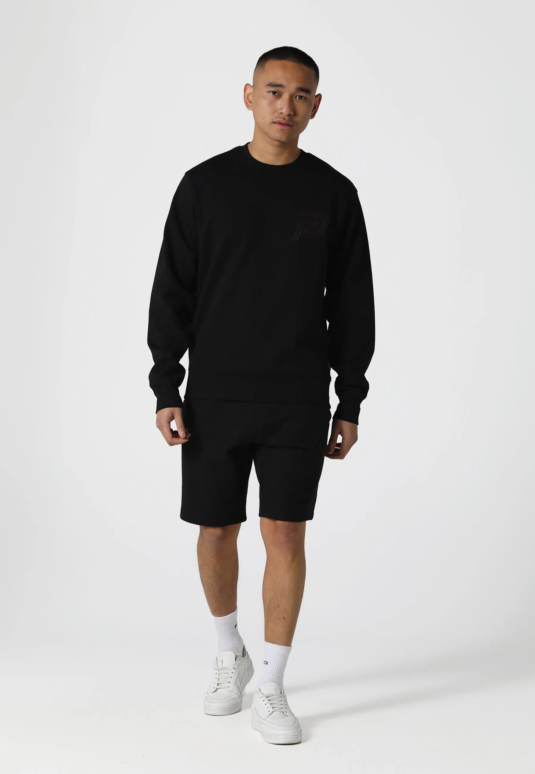 Value for Money Fleeton Black Jog Shorts