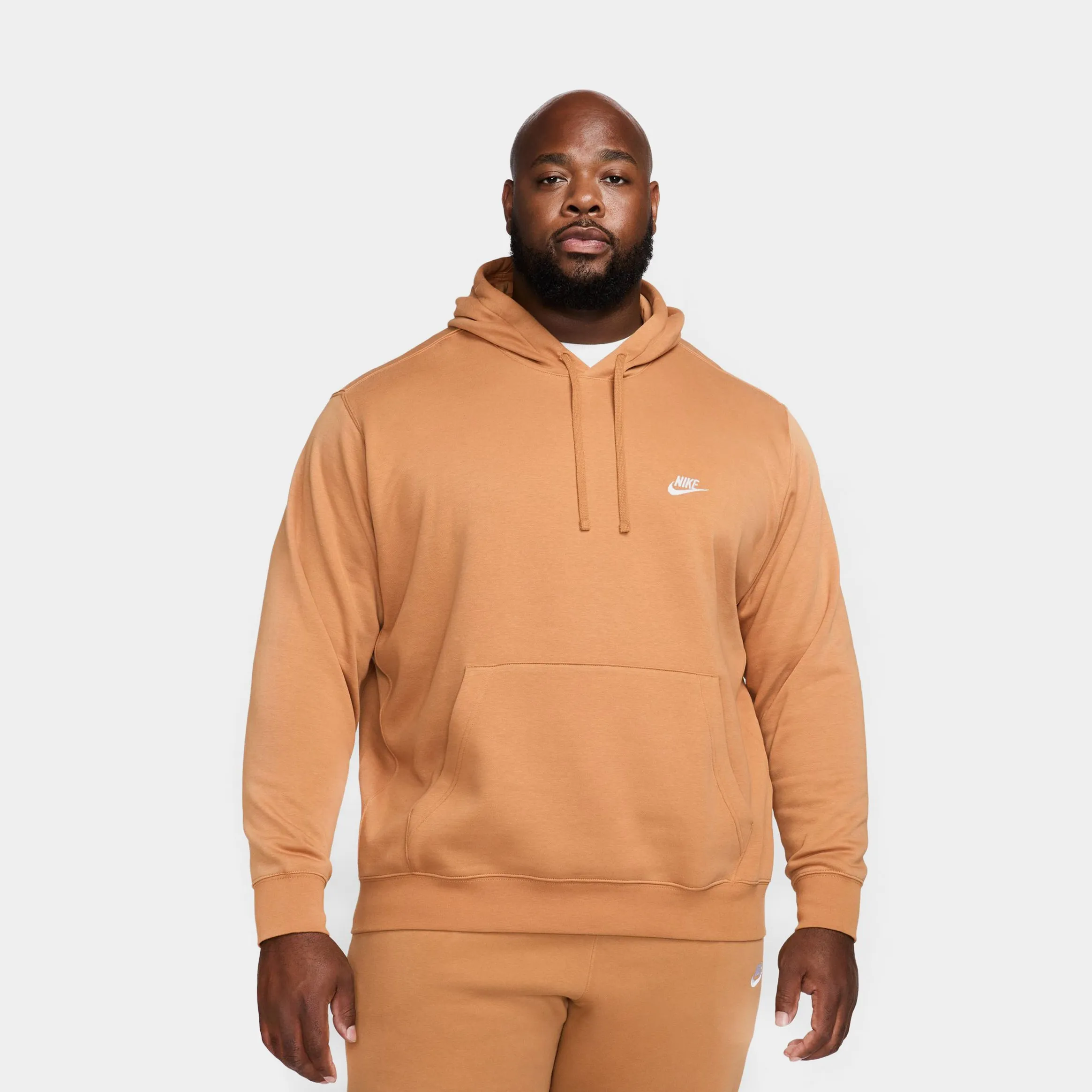 Chic Comfort NSW Club Pullover Mens Hoodie (Flax/Flax/White)