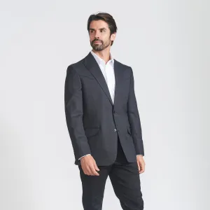 Compression Panels Flynt Western Men's Stockyard Sport Jacket in Charcoal Grey