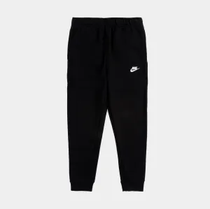 Neutral Look Neutral Shade Sportswear Club Fleece Joggers Mens Pants (Black)