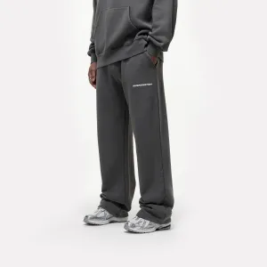 Thermal Lining Heat Dissipating Vintage Washed Grey Sweatpants