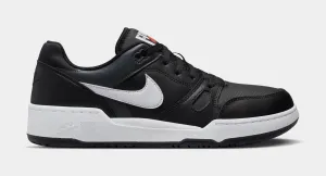 Breathable Footbed Full Force Low Mens Basketball Shoes (Black/Anthracite/Sail/White)