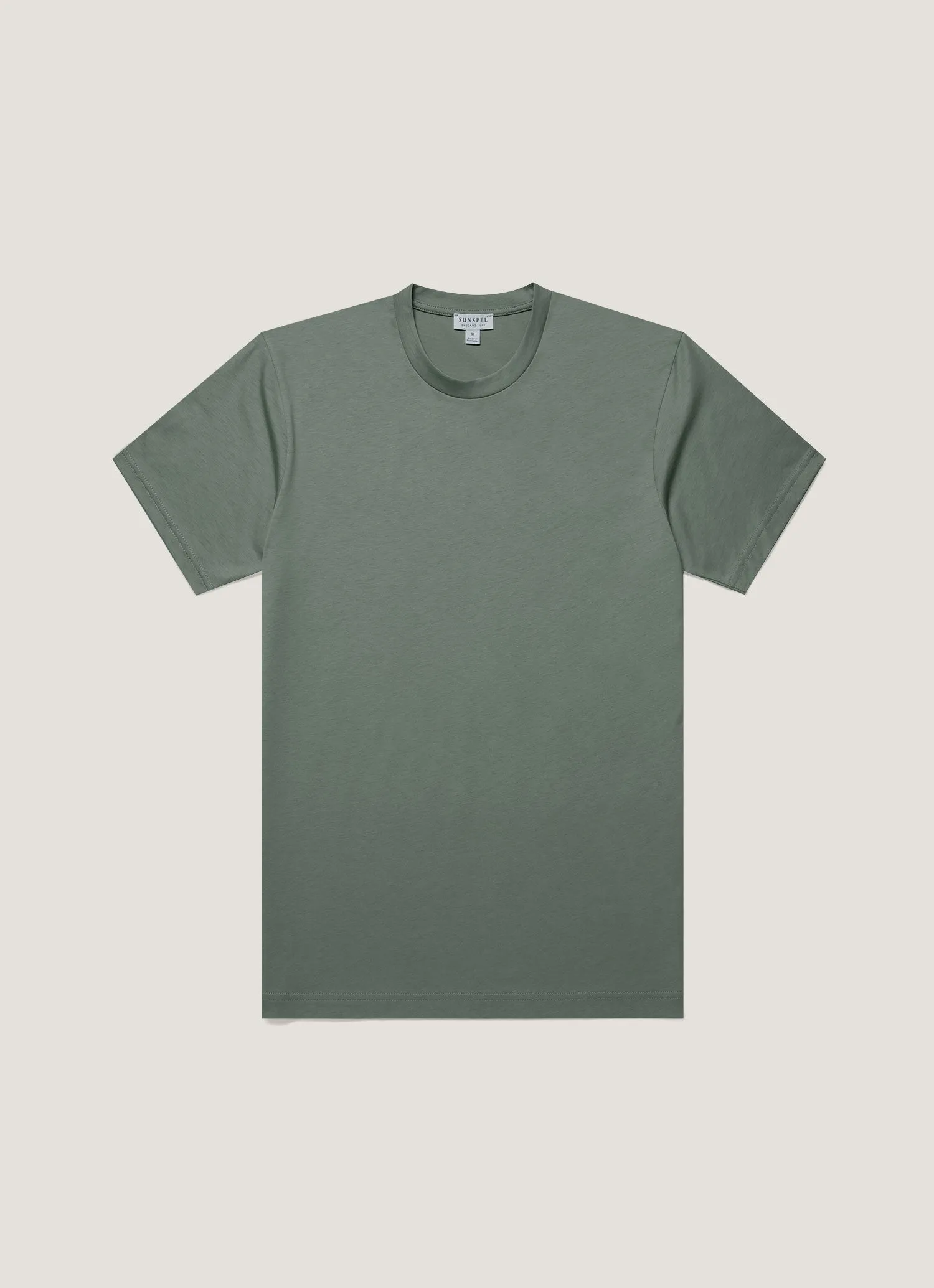 Active Layers Men's Riviera Midweight T-shirt in Dusk Green